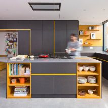 Etch House by Fraher Architects contains clues about its previous layout