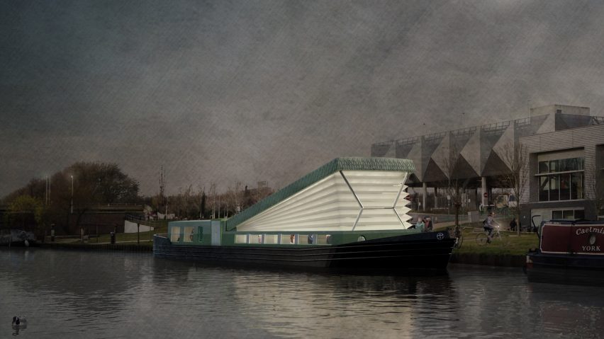 Floating church by Denizen Works