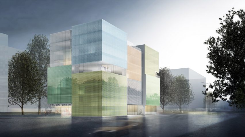 Steven Holl unveils winning design for Doctors Without Borders operation centre in Geneva