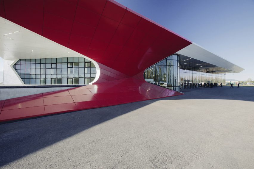 UNStudio's Kutaisi airport extension features an open air rooftop plaza
