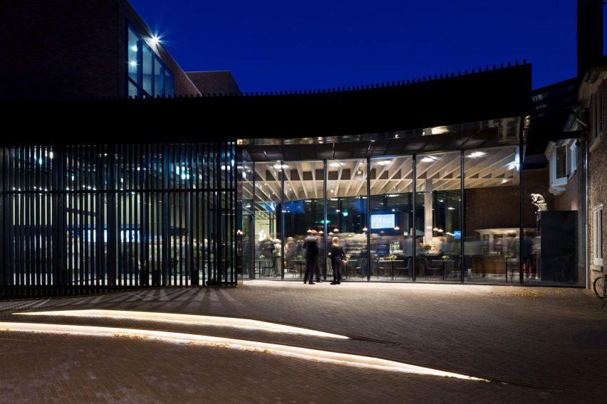 Amsterdam studio KRFT has updated and extended a museum and cultural complex in the Dutch town of Laren