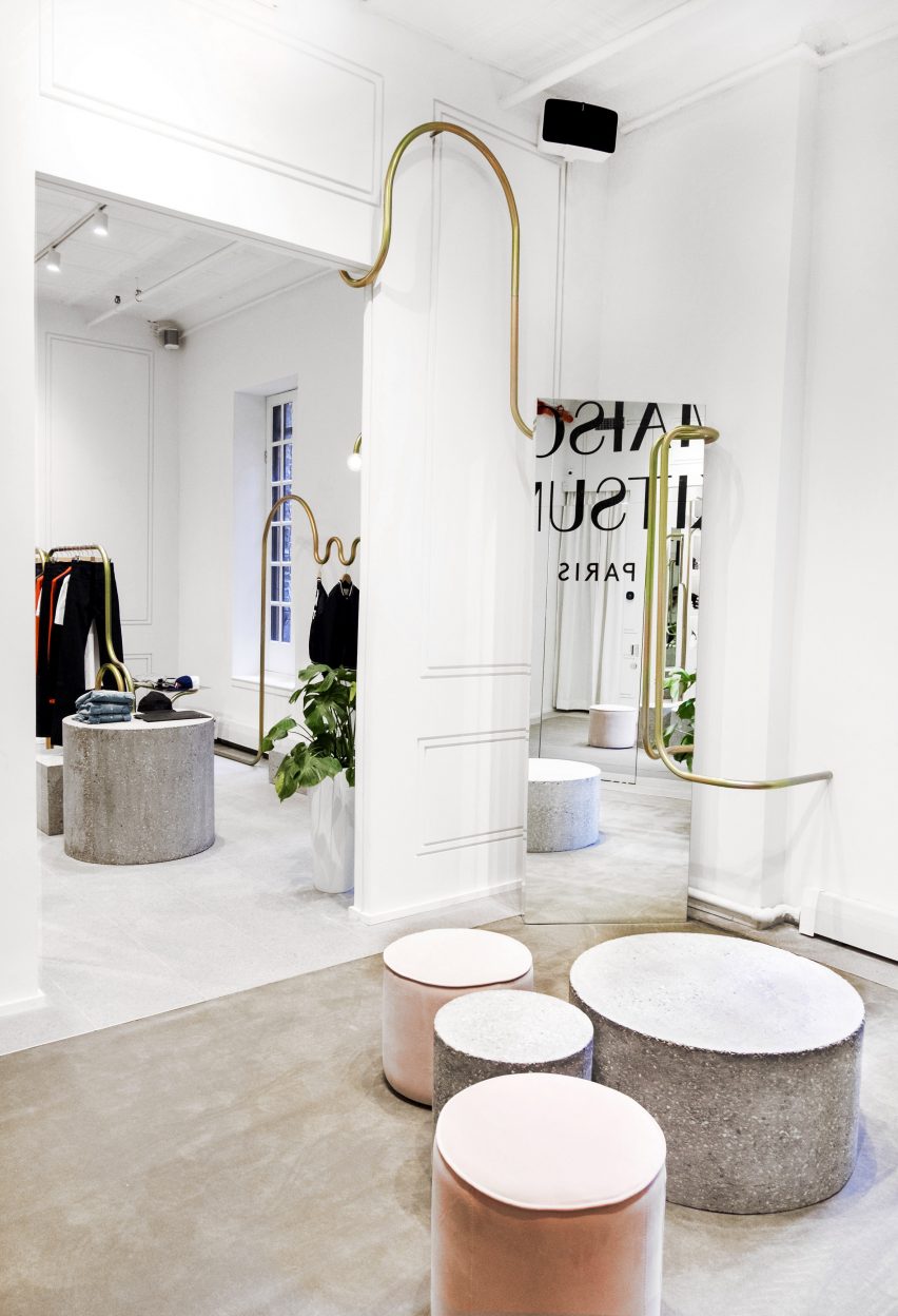Maison Kitsuné flagship store, New York, by Mathieu Lehanneur