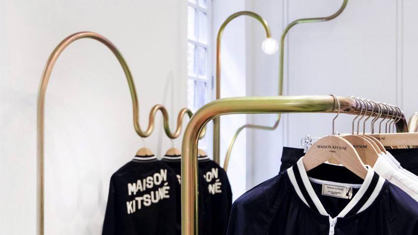 Maison Kitsuné flagship store, New York, by Mathieu Lehanneur