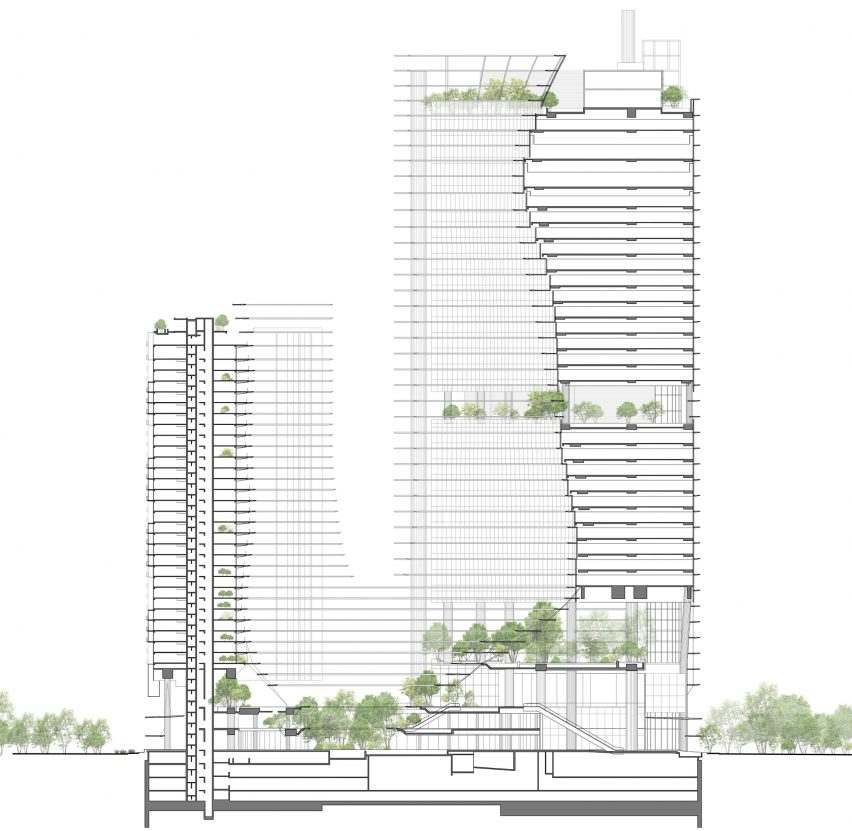 Marina One by Ingenhoven Architects