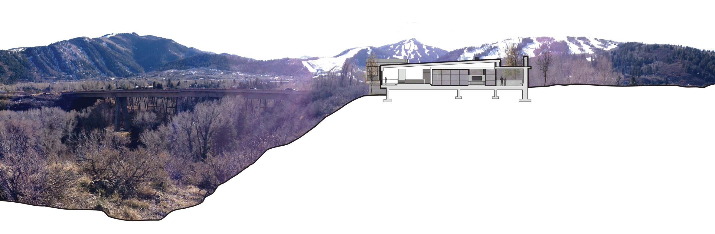 Maroon Creek Overlook by CCY Architects