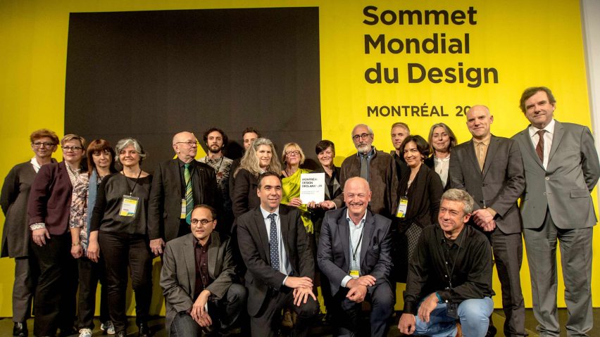 Montreal Design Declaration at Design Summit Meeting