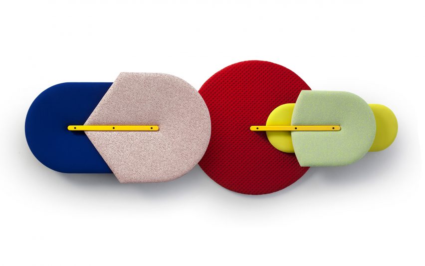 Dezeen promotion: Spanish studio MUT Design has created sound-absorbing panels in the shape of beetles for furniture brand Sancal