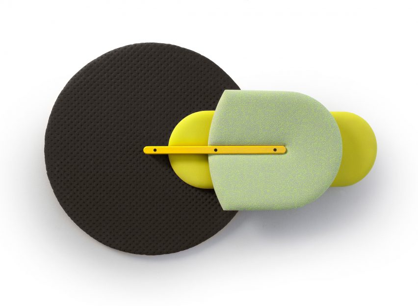 Dezeen promotion: Spanish studio MUT Design has created sound-absorbing panels in the shape of beetles for furniture brand Sancal