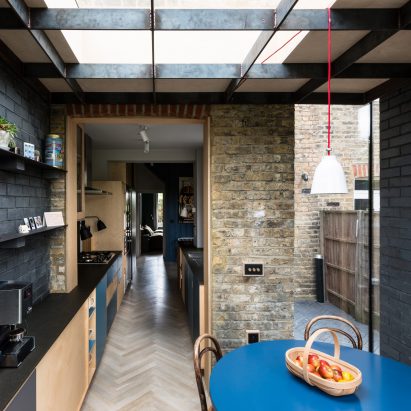 Matthew Wood adds seven-square-metre extension to his small London home