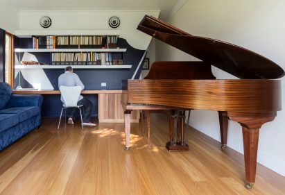 Newcastle music studio by M3 Architecture