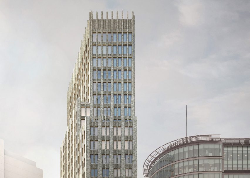 Carmody Groarke wins approval for skyscraper in London’s Paddington