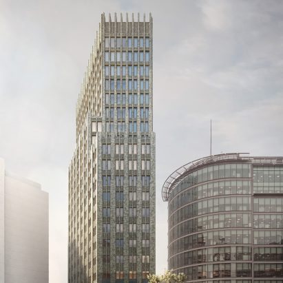 Carmody Groarke wins approval for skyscraper in London’s Paddington