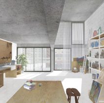 Carmody Groarke unveils plans for art centre at Sheffield’s Park Hill estate