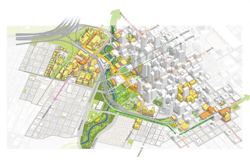 Plan Downtown Houston by Downtown District