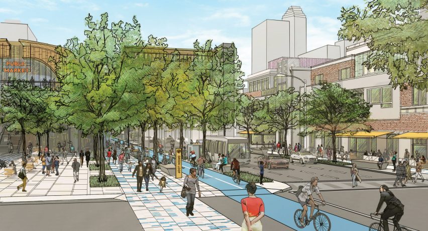 Plan Downtown Houston by Downtown District