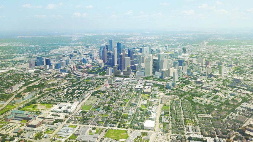 Plan Downtown Houston by Downtown District
