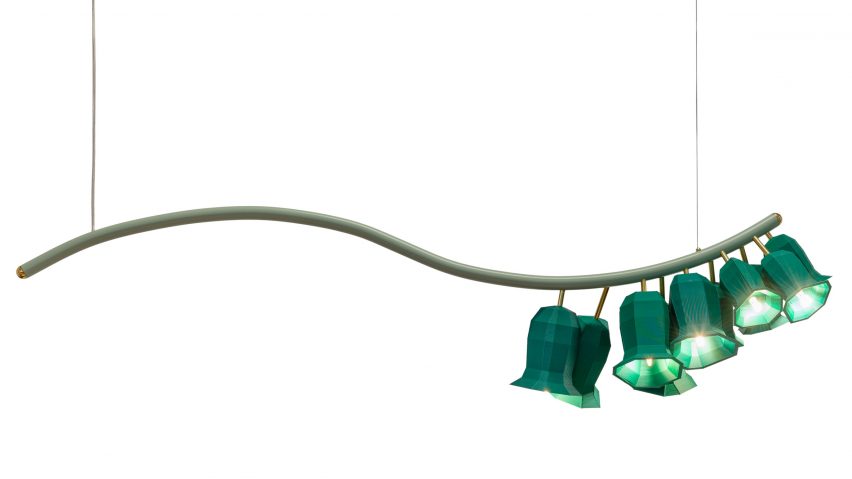 Plant lamps by Kiki van Eijk at Dutch Design Week