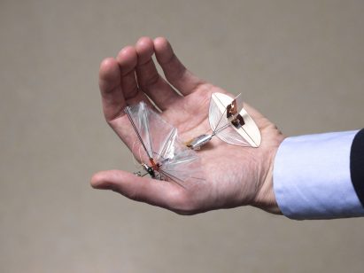 Robots could be released into the countryside to help restore damaged ecosystems, according to the curator of an exhibition held at Dutch Design Week last month.