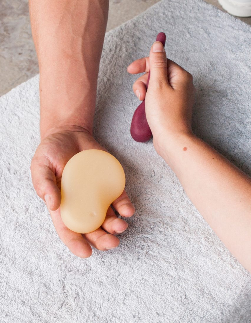 Design Academy Eindhoven graduate Nienke Helder has created a set of sensory objects as a new kind of therapy for women who have undergone trauma or sexual abuse.