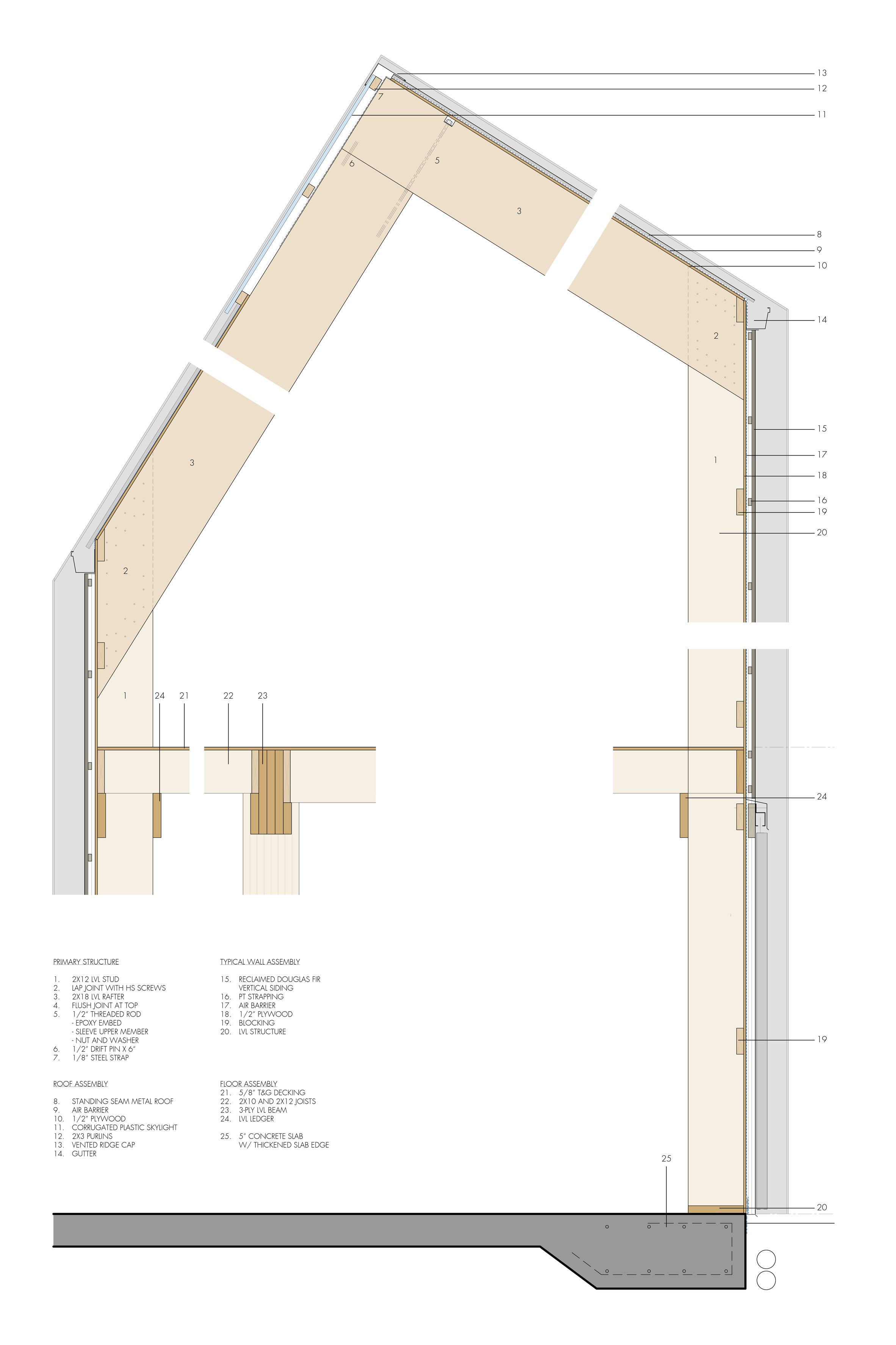 Swallowfield Barn by Motiv Architects