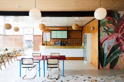 Nicole Cota Studio renovates 1950s motel in New Orleans to create The Drifter Hotel