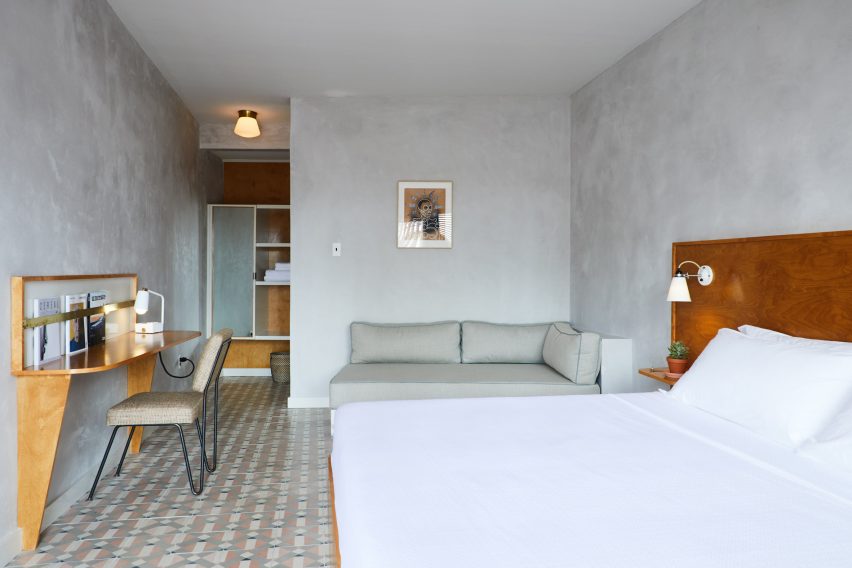 Nicole Cota Studio renovates 1950s motel in New Orleans to create The Drifter Hotel