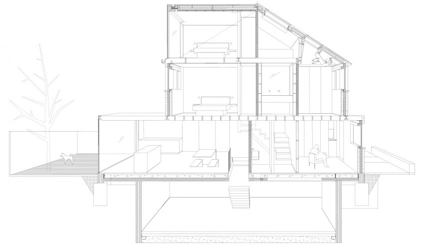 The Grim House by Checa Romero Architects