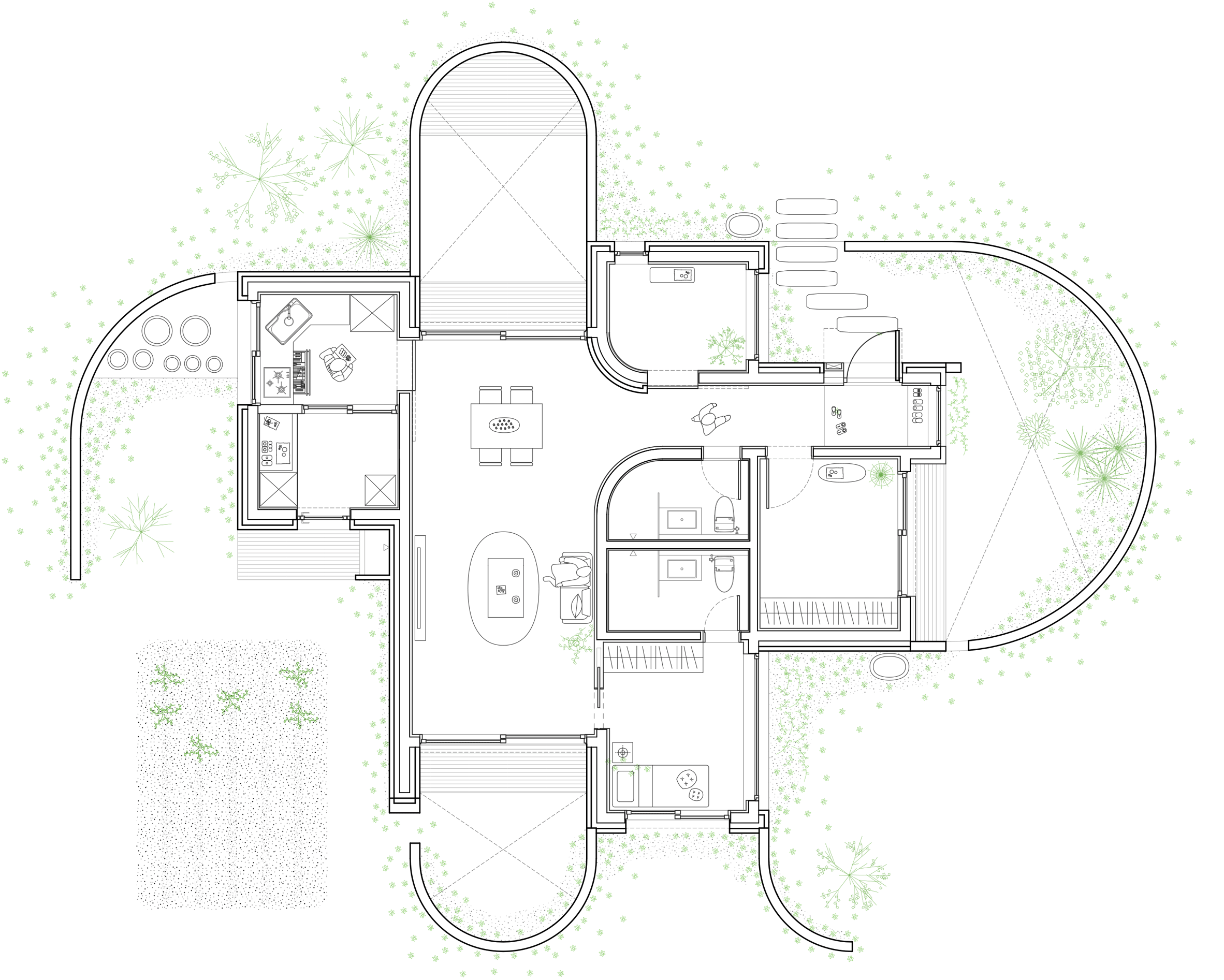 Houses with unusual floor plans