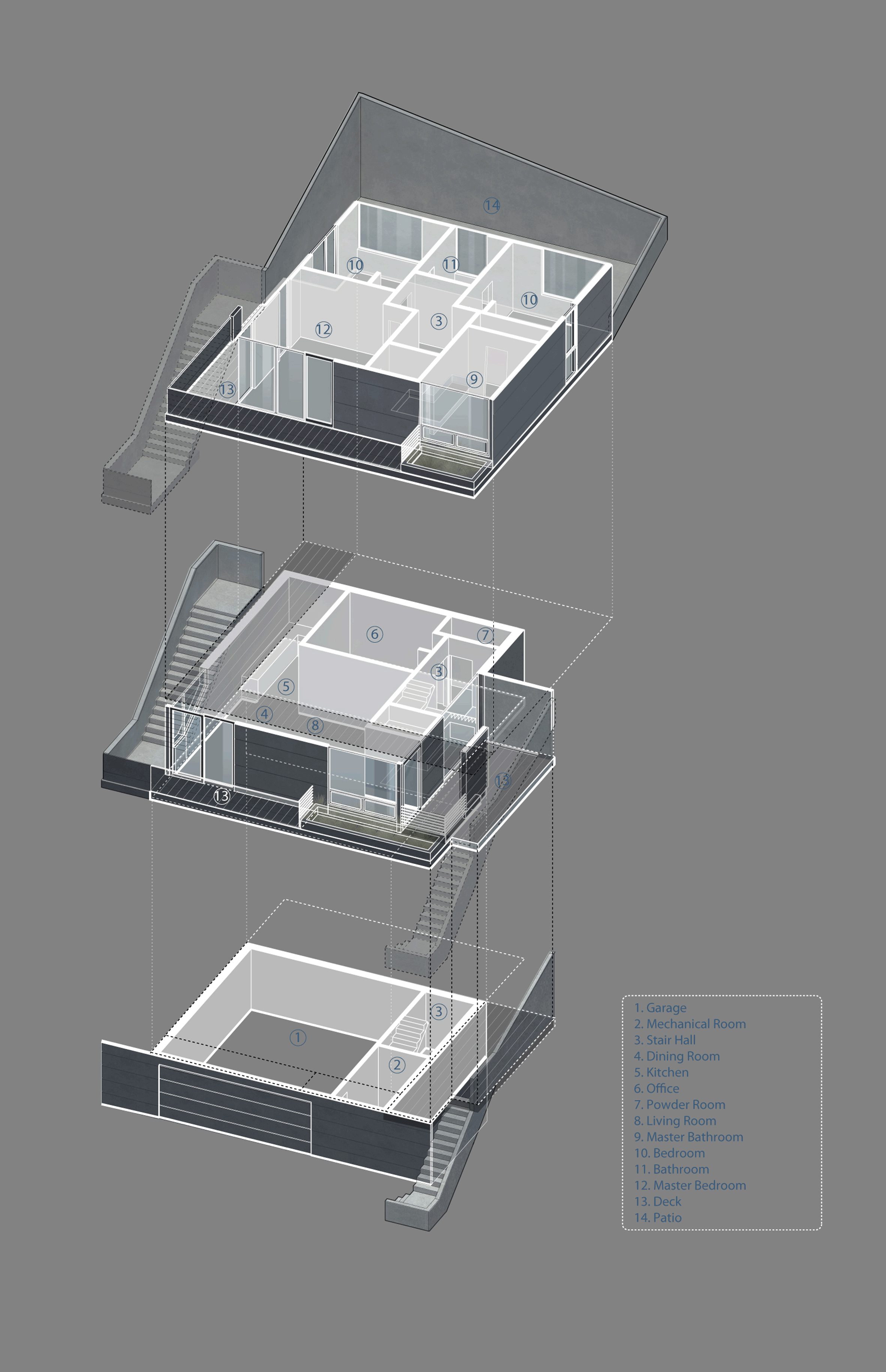 Tilt-Shift House by Aaron Neubert Architects