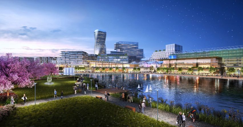 Union Point by Elkus Manfredi Architects and Sasaki Associates