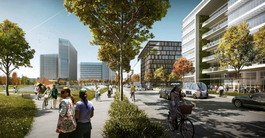 Union Point by Elkus Manfredi Architects and Sasaki Associates