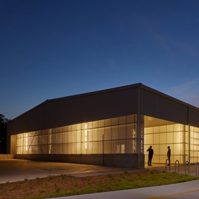 University of Arkansas art building by El Dorado