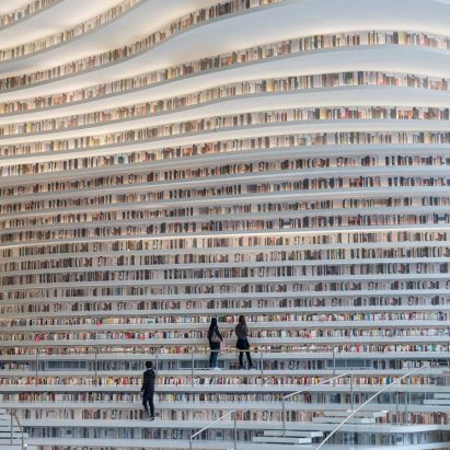 Latest Dezeen Mail features MVRDV’s cavernous library and architects’ pencils