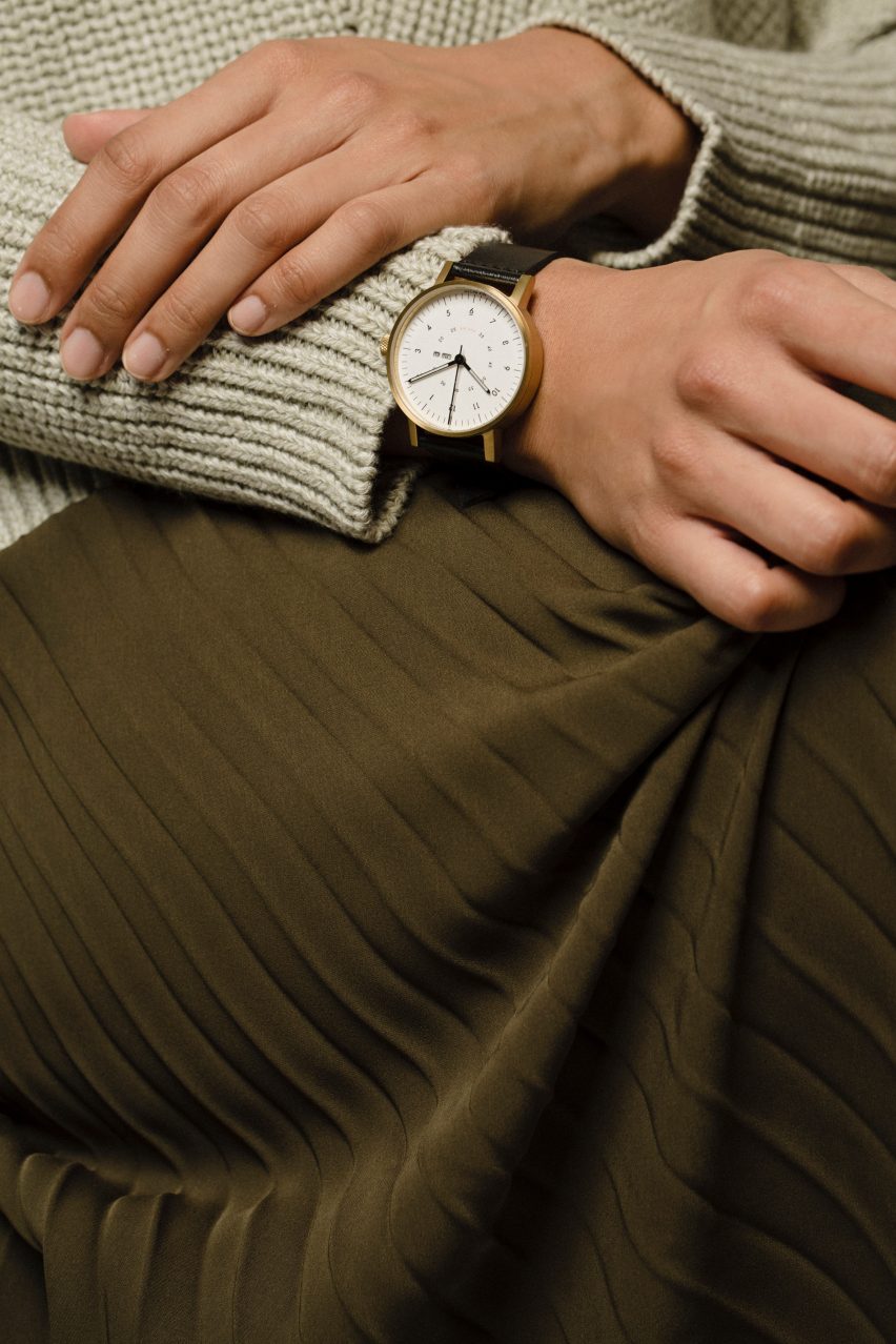 Dezeen has teamed up with Swedish brand Void Watches to give readers the chance to win one of five limited-edition V03W-365 timepieces.