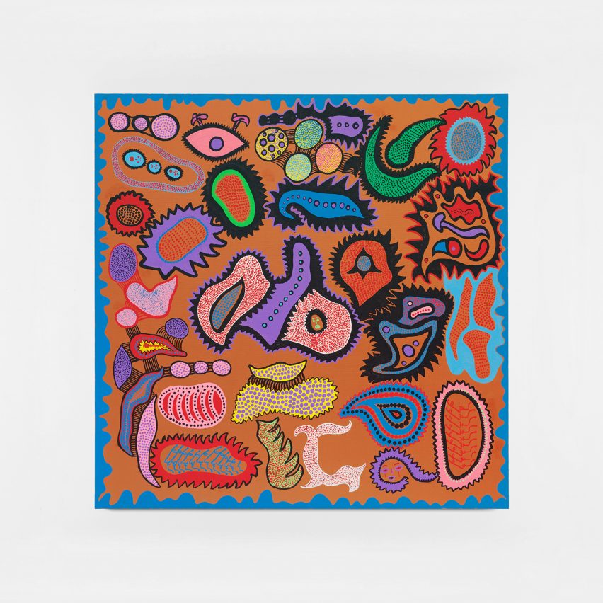 Yayoi Kusama exhibition at David Zwirner