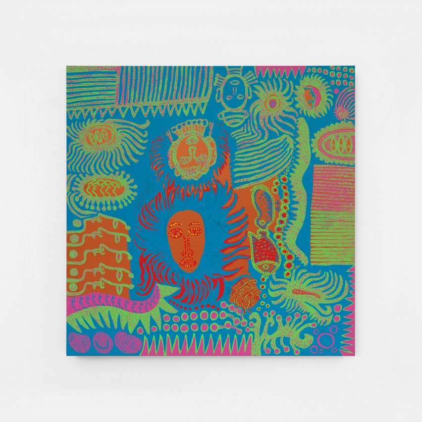 Yayoi Kusama exhibition at David Zwirner