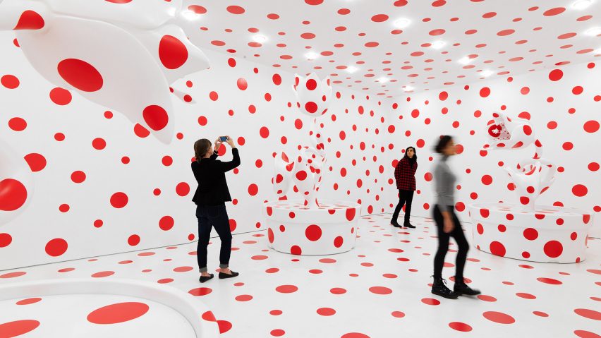 Yayoi Kusama exhibition at David Zwirner