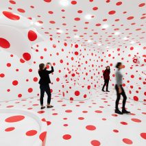 Yayoi Kusama exhibition at David Zwirner