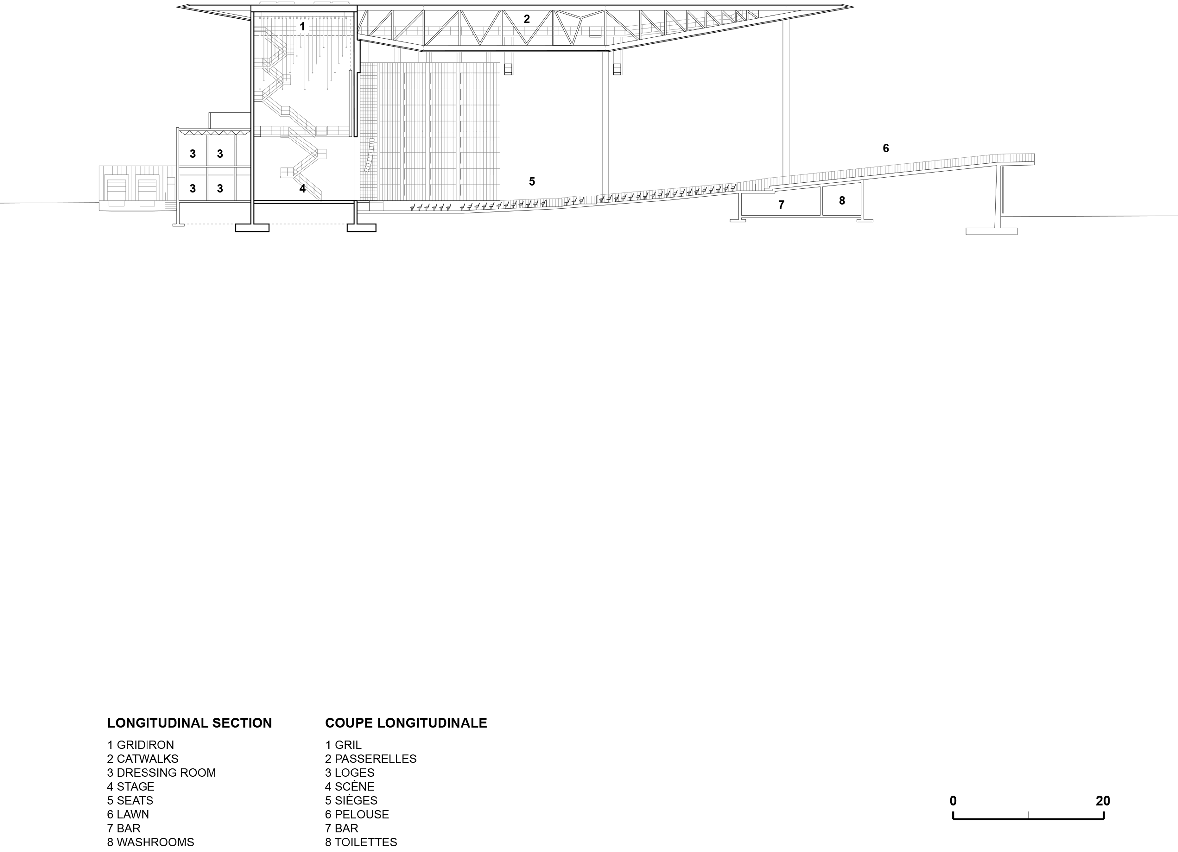 Amphitheater by Atelier Paul Laurendeau