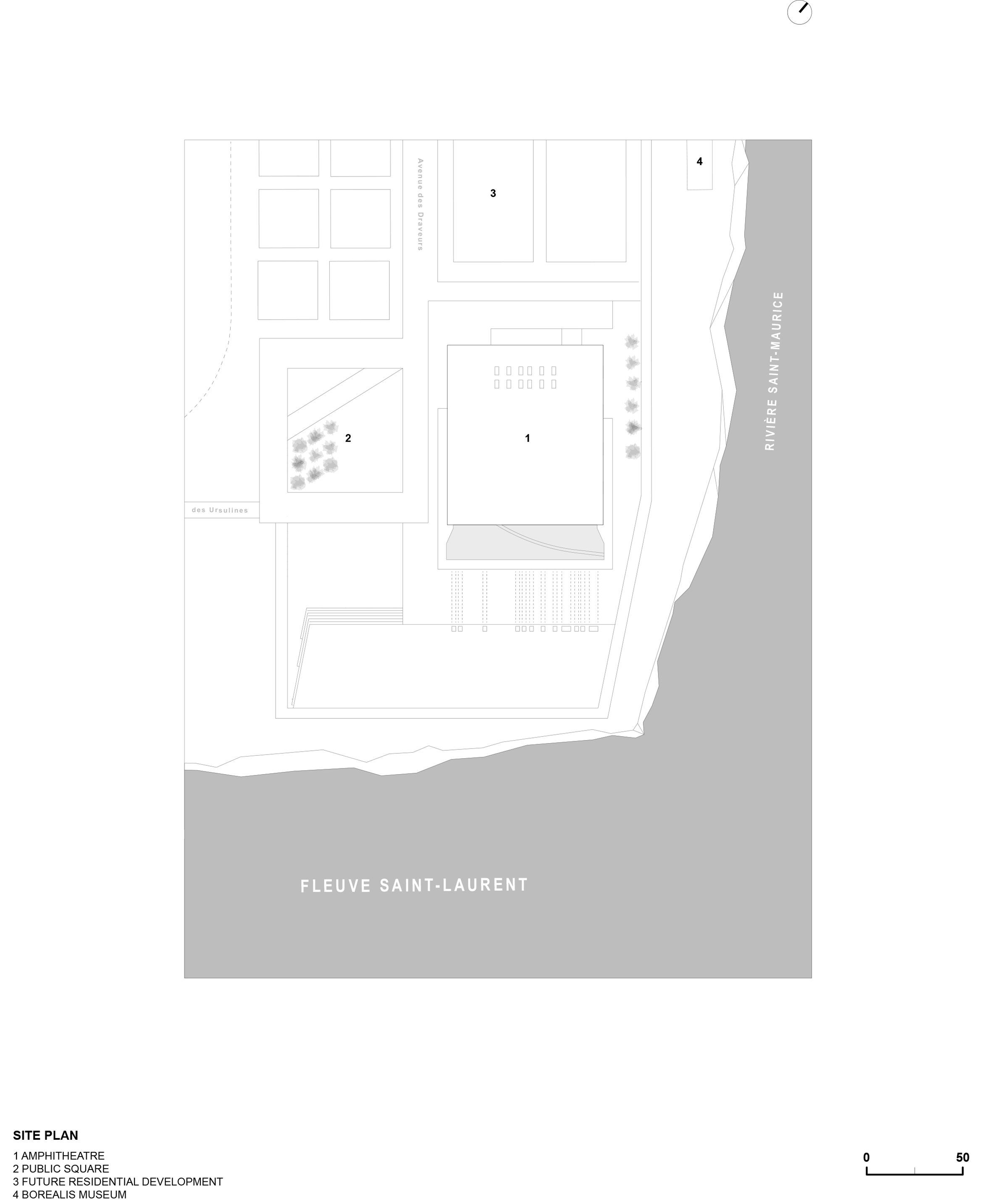Amphitheater by Atelier Paul Laurendeau