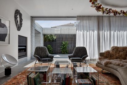 B.E Architecture designed the three-storey Armadale Residence