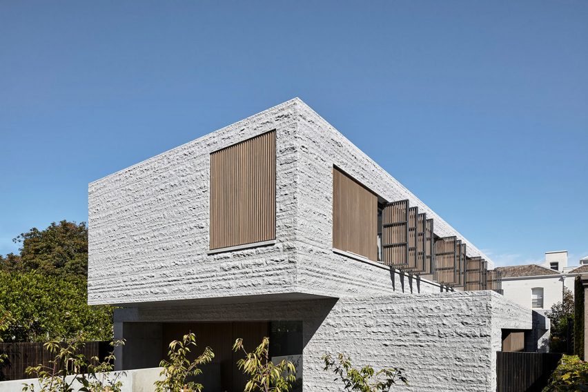 B.E Architecture designed the three-storey Armadale Residence
