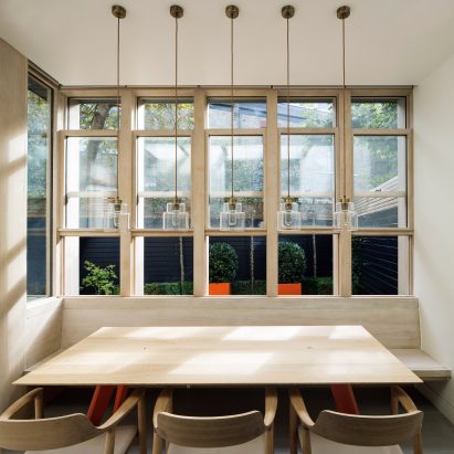 Studio Carver adds American-inspired prefabricated extension to Belsize House