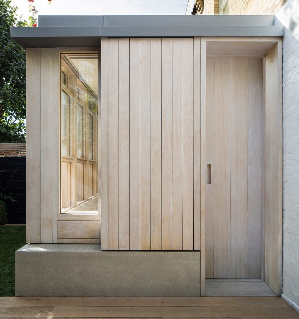 Studio Carver adds American-inspired prefabricated extension to Belsize House