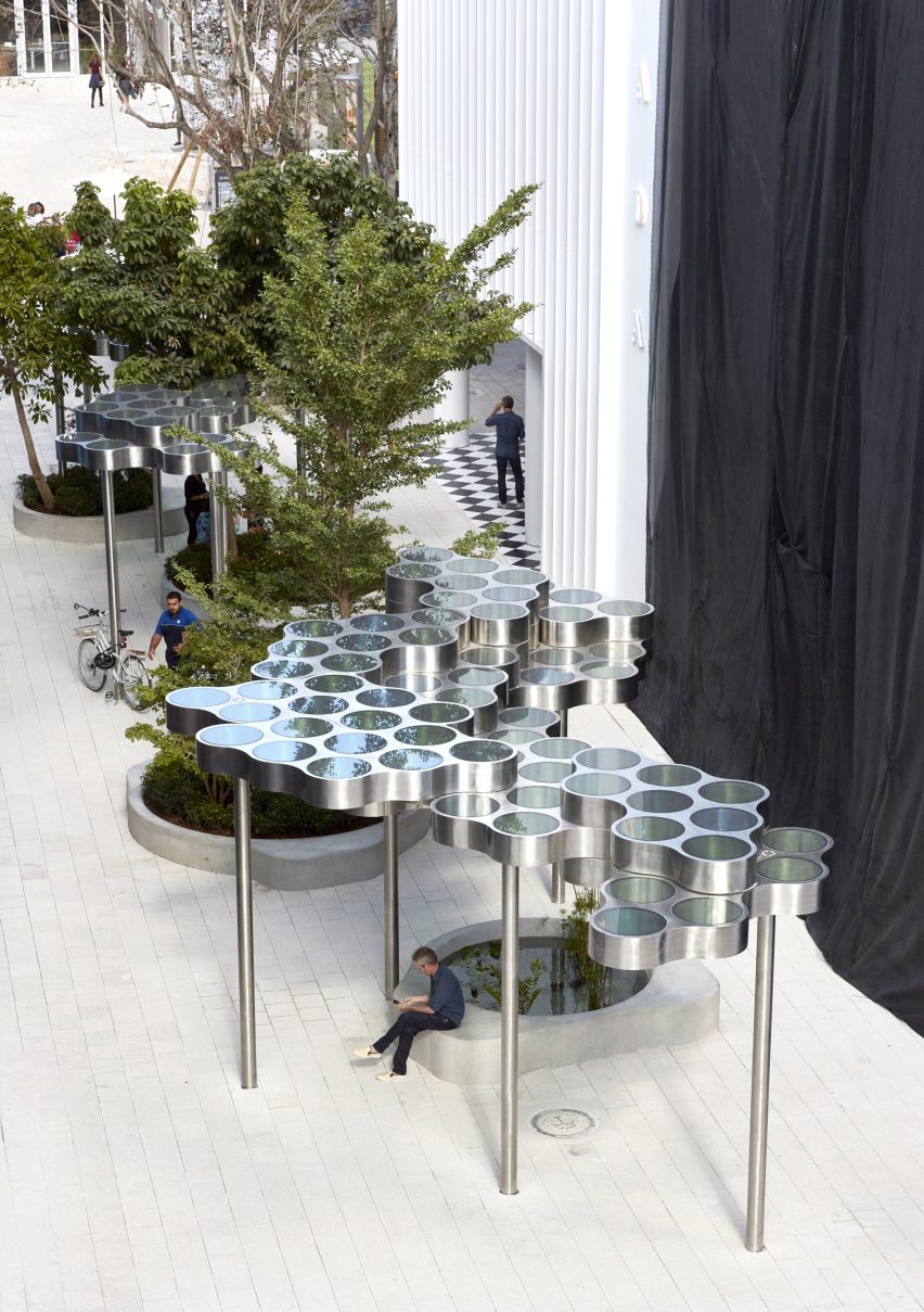 Bouroullec installation in Miami