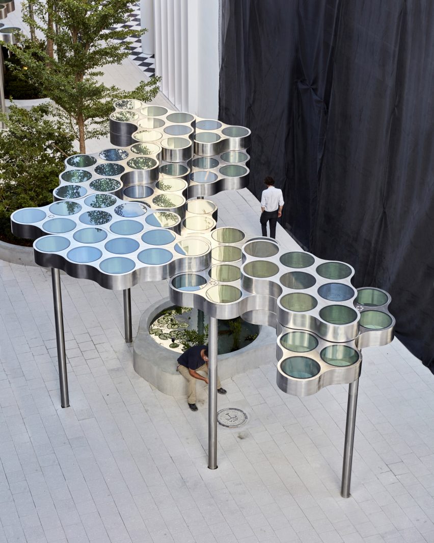 Bouroullec installation in Miami