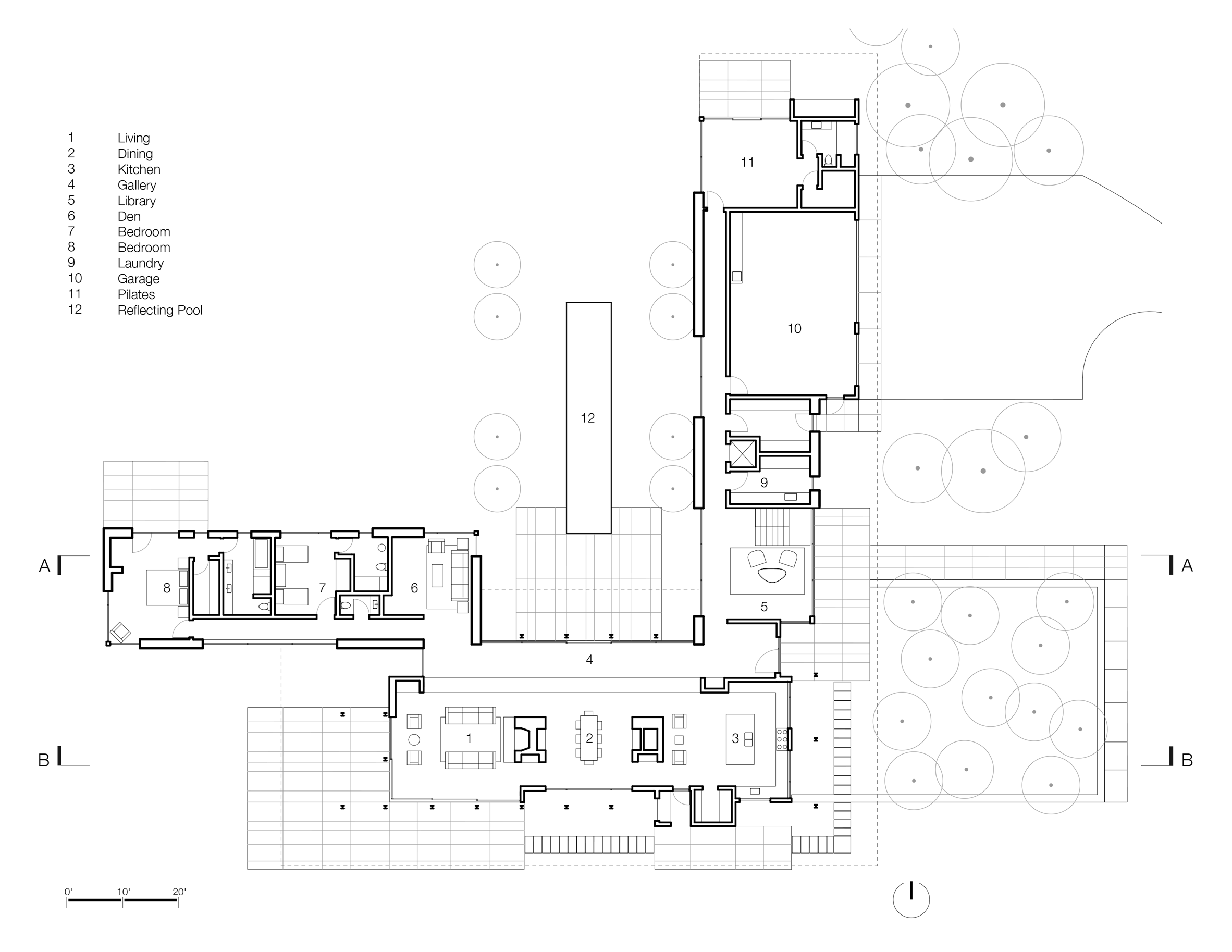 Crescent H by Carney Logan Burke Architects