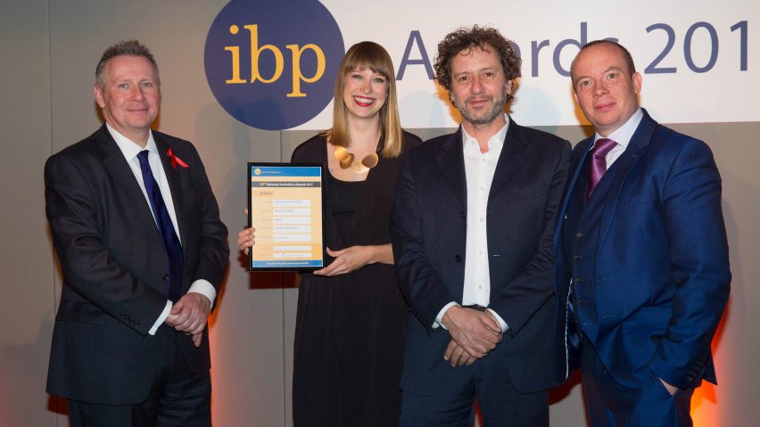 Dezeen named Digital Service of the Year at IBP Awards