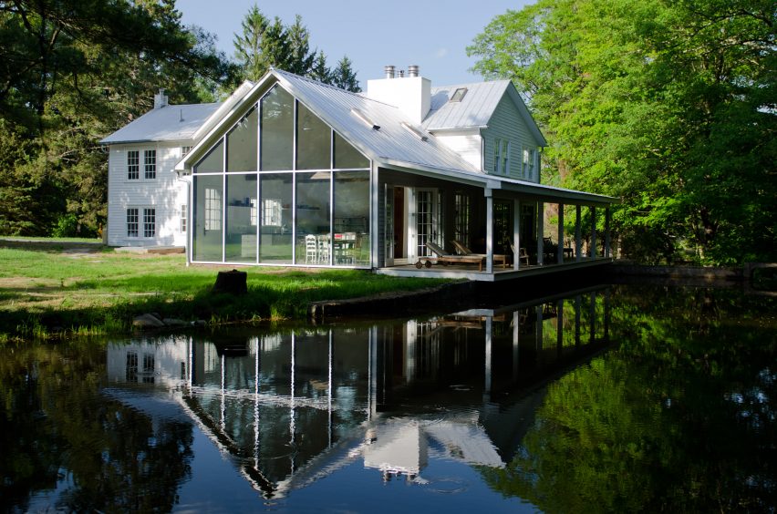 Floating Farmhouse by Tom Givone