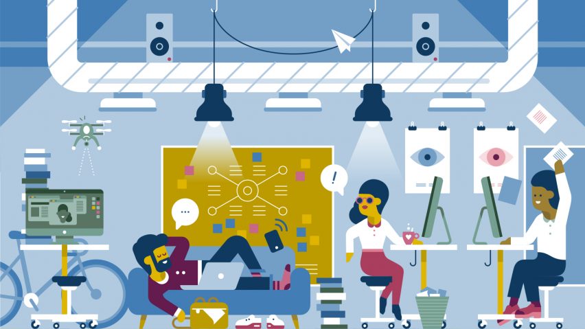 Workplaces must include spaces for work and rest to foster innovation, finds Haworth